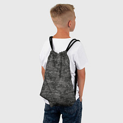 Рюкзак-мешок Камуфляж AOR-2 серый пиксель, цвет: 3D-принт — фото 2