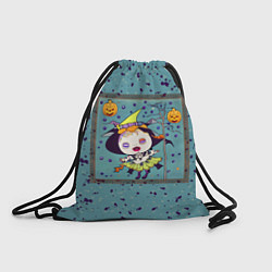 Рюкзак-мешок Маленькая ведьмочка, цвет: 3D-принт