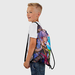 Рюкзак-мешок Аяка с зонтиком, цвет: 3D-принт — фото 2
