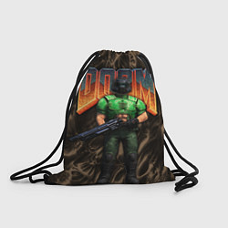 Рюкзак-мешок DOS DOOM - Doomguy, цвет: 3D-принт