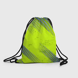 Рюкзак-мешок Green sport style, цвет: 3D-принт