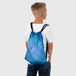Рюкзак-мешок Точки и взаимосвязанные линии, цвет: 3D-принт — фото 2