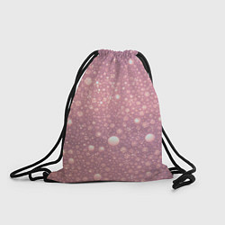 Рюкзак-мешок Pink bubbles, цвет: 3D-принт