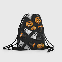 Рюкзак-мешок Halloween 31 окт, цвет: 3D-принт