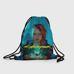 Рюкзак-мешок Cyberpunk - Киберпанк, цвет: 3D-принт