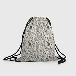 Рюкзак-мешок Капля с этноузором, цвет: 3D-принт