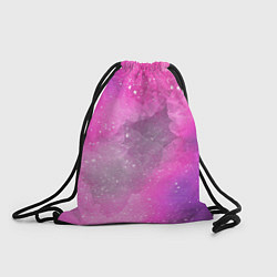 Рюкзак-мешок Розово-сиреневый дым, цвет: 3D-принт