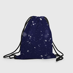 Рюкзак-мешок Снежная новогодняя ночь, цвет: 3D-принт