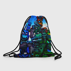 Рюкзак-мешок Five Nights at Freddys 4, цвет: 3D-принт