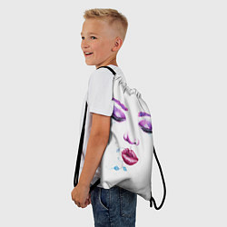 Рюкзак-мешок Лицо милой девушки, цвет: 3D-принт — фото 2