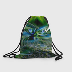 Рюкзак-мешок Манитные поля - абстракция, цвет: 3D-принт