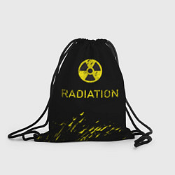 Рюкзак-мешок Radiation - радиационная опасность, цвет: 3D-принт