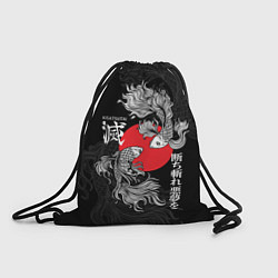 Рюкзак-мешок Бойцовые петушки - истребители демонов, цвет: 3D-принт