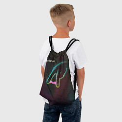 Рюкзак-мешок Энергия - Алиса, цвет: 3D-принт — фото 2