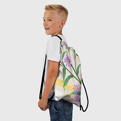 Рюкзак-мешок Цветы Мемфиса, цвет: 3D-принт — фото 2