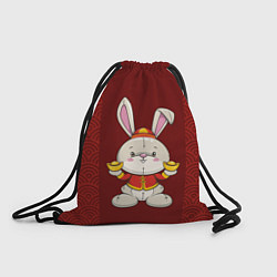 Рюкзак-мешок Китайский кролик, цвет: 3D-принт