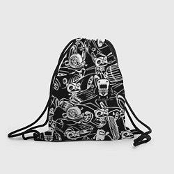 Рюкзак-мешок JDM Pattern, цвет: 3D-принт