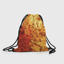 Рюкзак-мешок Текстура - Orange in dark splashes, цвет: 3D-принт