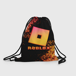 Рюкзак-мешок Roblox logo gradient, цвет: 3D-принт