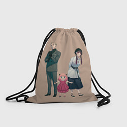 Рюкзак-мешок Семейство Форджер - Семья шпиона, цвет: 3D-принт