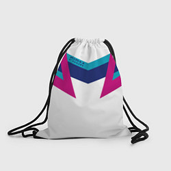 Рюкзак-мешок FIRM белый спортик, цвет: 3D-принт