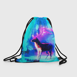 Рюкзак-мешок Благородный олень, цвет: 3D-принт