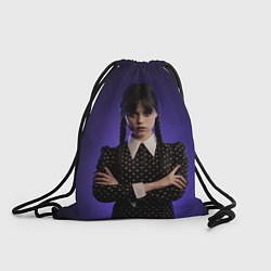 Рюкзак-мешок Уэнздей, цвет: 3D-принт