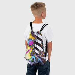 Рюкзак-мешок Василий Кандинский Абстрактная композиция, цвет: 3D-принт — фото 2