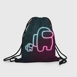 Рюкзак-мешок Неоновые маленький и большой члены экипажа, цвет: 3D-принт
