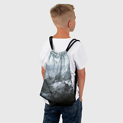 Рюкзак-мешок Природа Скайрима, цвет: 3D-принт — фото 2