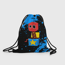 Рюкзак-мешок Бокси Бу: персонаж Поппи Плейтайм, цвет: 3D-принт