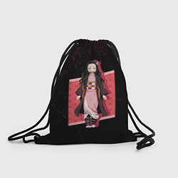 Рюкзак-мешок Персонаж Незуко Камадо - Клинок, рассекающий демон, цвет: 3D-принт