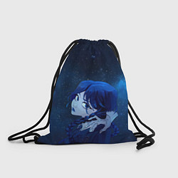 Рюкзак-мешок Wednesday космос, цвет: 3D-принт