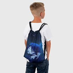 Рюкзак-мешок Wednesday космос, цвет: 3D-принт — фото 2
