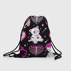 Рюкзак-мешок Gothic mood, цвет: 3D-принт