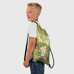 Рюкзак-мешок Бывалый рыбак, цвет: 3D-принт — фото 2