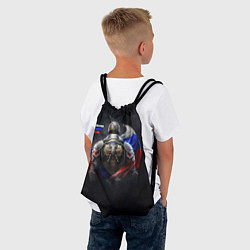 Рюкзак-мешок Космические паладины России, цвет: 3D-принт — фото 2