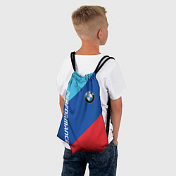 Рюкзак-мешок Bmw - m colors, цвет: 3D-принт — фото 2