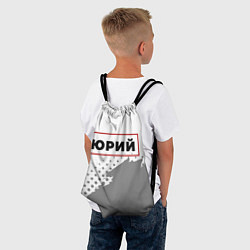 Рюкзак-мешок Юрий в рамке красного цвета, цвет: 3D-принт — фото 2