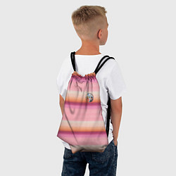 Рюкзак-мешок Энид Синклер с Уэнсдей Аддамс - текстура свитера, цвет: 3D-принт — фото 2