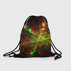 Рюкзак-мешок Световая проекция, цвет: 3D-принт