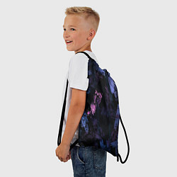 Рюкзак-мешок Неоновые пятна краской, цвет: 3D-принт — фото 2