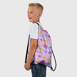 Рюкзак-мешок Good luck, цвет: 3D-принт — фото 2