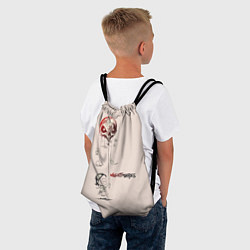 Рюкзак-мешок Девочка с шариком, цвет: 3D-принт — фото 2
