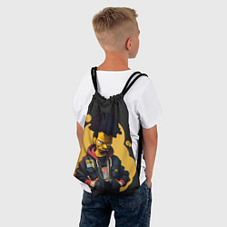Рюкзак-мешок Rap Simpson, цвет: 3D-принт — фото 2