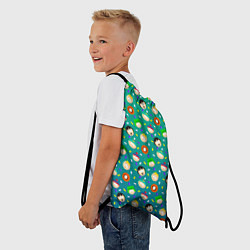 Рюкзак-мешок Южный Парк - паттерн персонажи, цвет: 3D-принт — фото 2