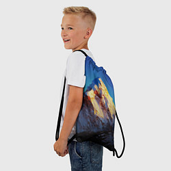 Рюкзак-мешок Космический эверест, цвет: 3D-принт — фото 2