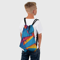 Рюкзак-мешок Абстракция от Нейросети, цвет: 3D-принт — фото 2