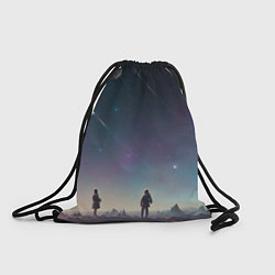 Рюкзак-мешок Космос-арт, цвет: 3D-принт