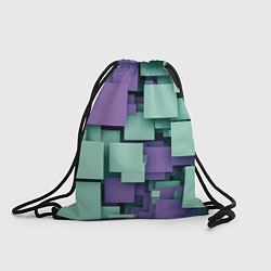 Рюкзак-мешок Trendy geometric pattern, цвет: 3D-принт